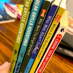 6 elementary short story books